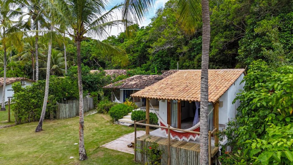 Casa sereníssima外面的花园