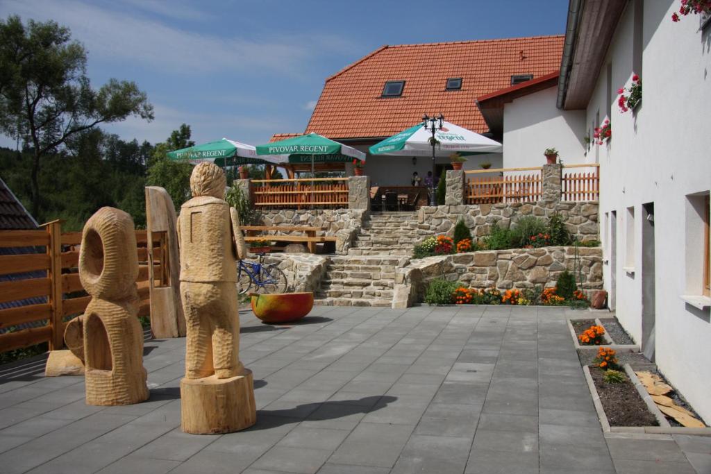 Budova, kde se penzion nachází