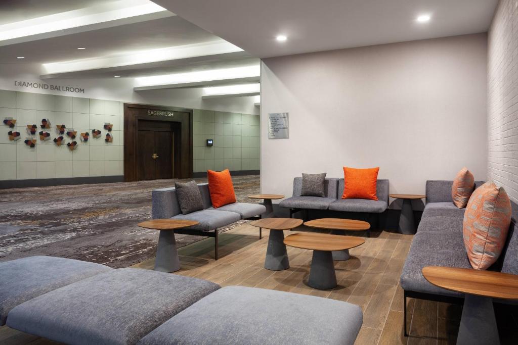 Posezení v ubytování Marriott Phoenix Airport
