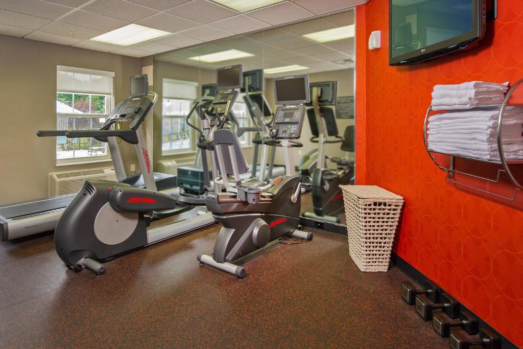 Fitness centrum a/nebo fitness zařízení v ubytování Residence Inn Columbia MD