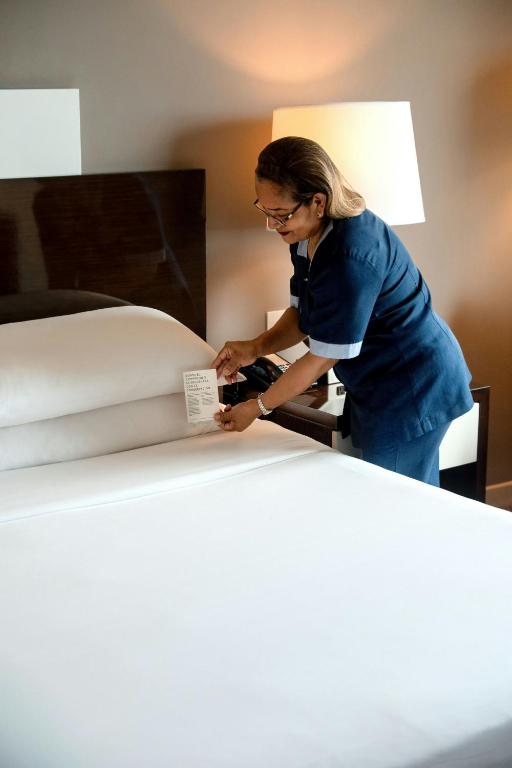 Postel nebo postele na pokoji v ubytování Marriott Panama Hotel - Albrook