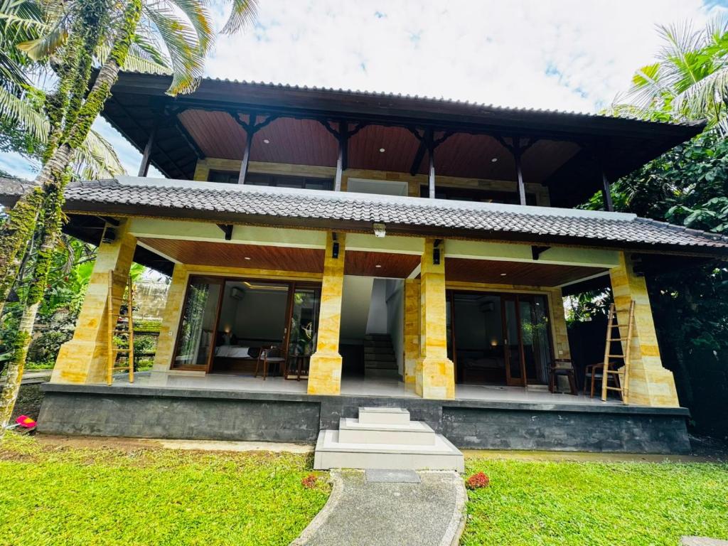 Zahrada ubytování Ubud Kerta Prashati