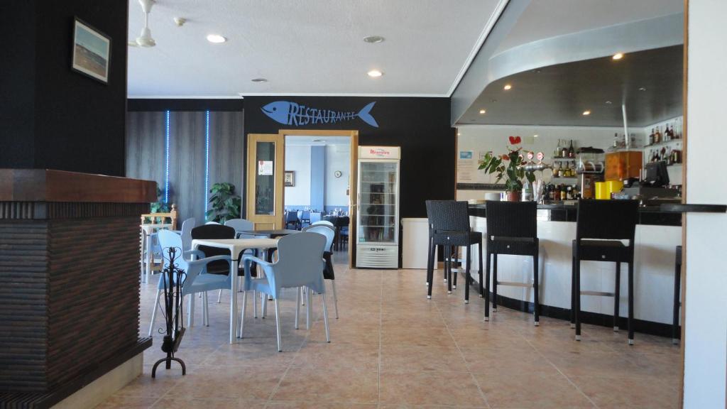 Lounge nebo bar v ubytování Hotel Marina