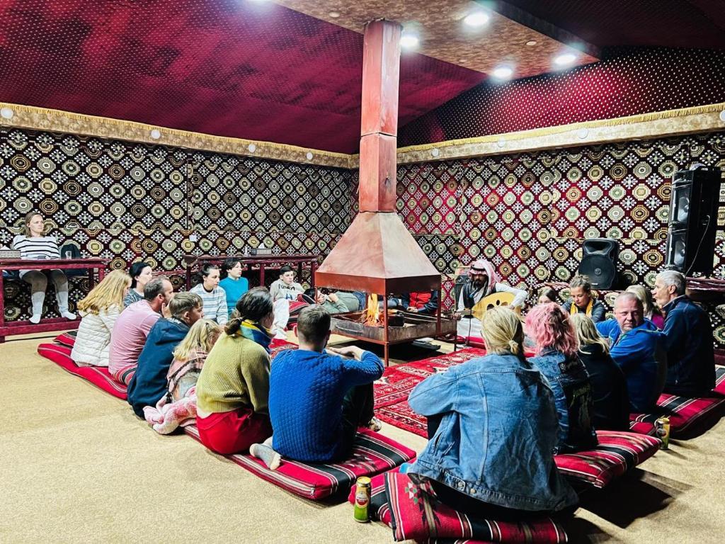 Hosté ubytování Wadi Rum Story Camp