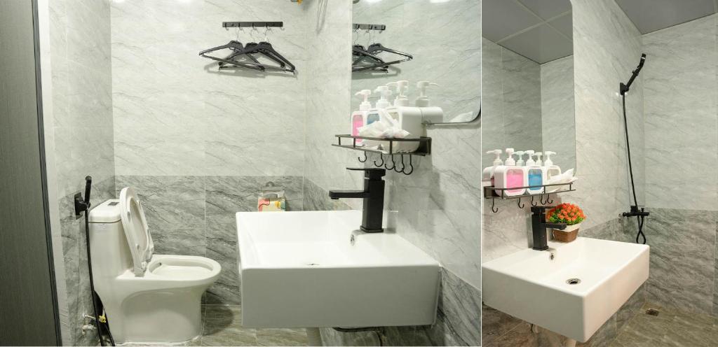Koupelna v ubytování Spring Home Hà Nội