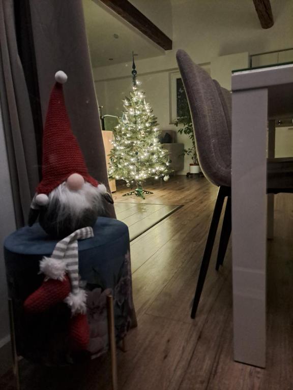 Posezení v ubytování Apartmán Loft