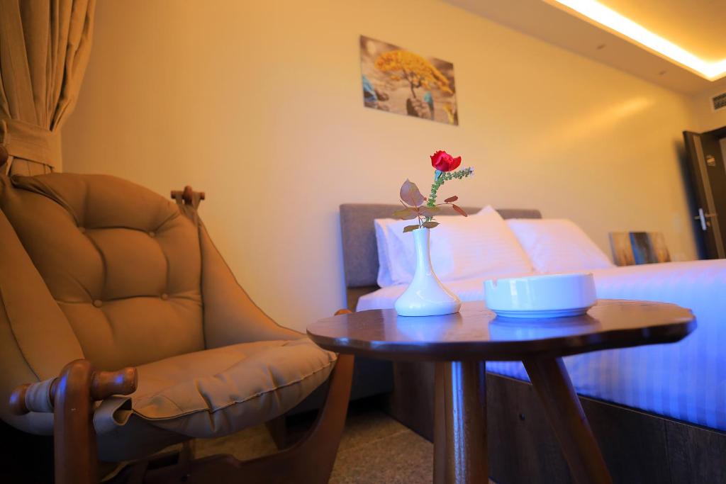 Posezení v ubytování Blue Lotus Nile Suites Hotel Aswan