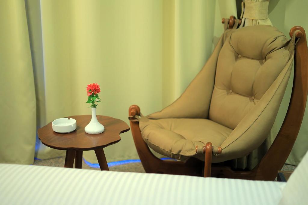 Posezení v ubytování Blue Lotus Nile Suites Hotel Aswan