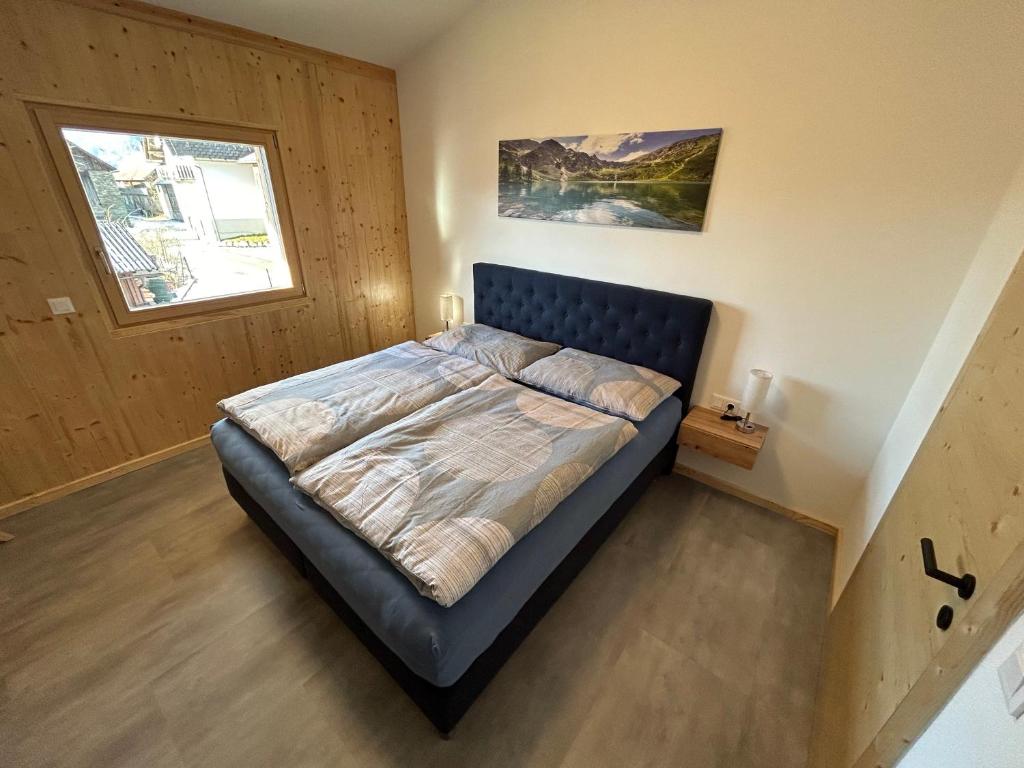 Postel nebo postele na pokoji v ubytování Panorama-Apartment Ennstalblick