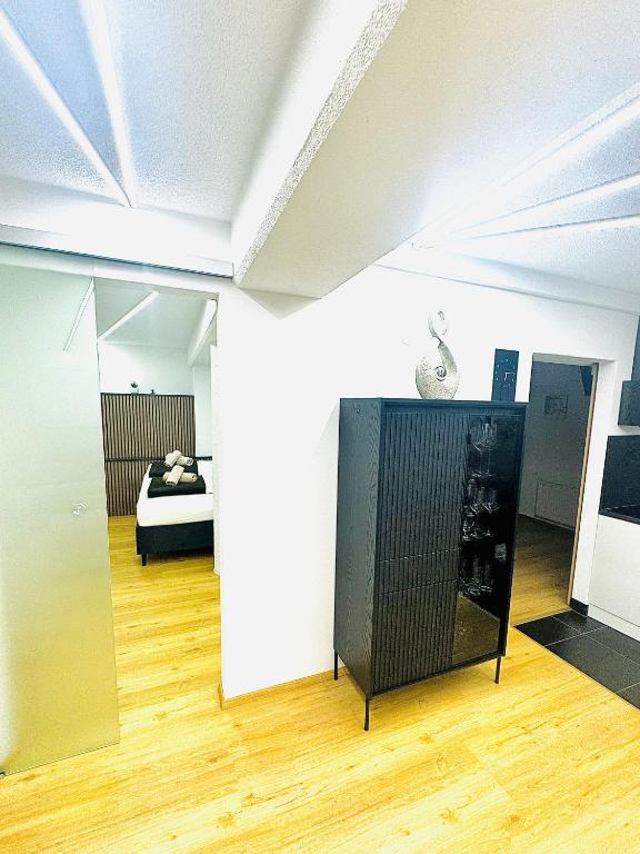 Postel nebo postele na pokoji v ubytování Ferienwohnung Wanderlust