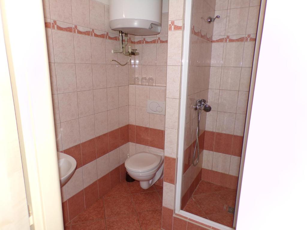 Koupelna v ubytování Motel Oseček