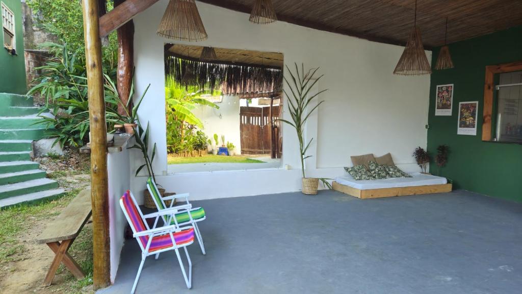 Zahrada ubytování LahSelva Pousada e Hostel