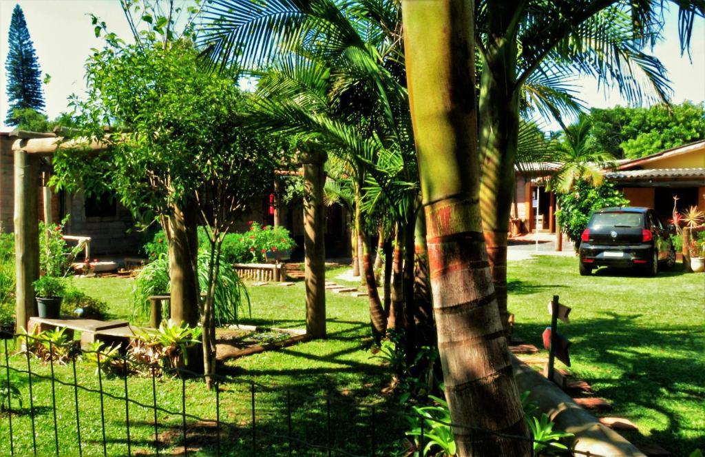 Zahrada ubytování Hostel CASA DA PEDRA CHATA