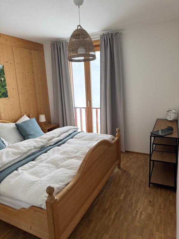 Postel nebo postele na pokoji v ubytování Ustreia Orta