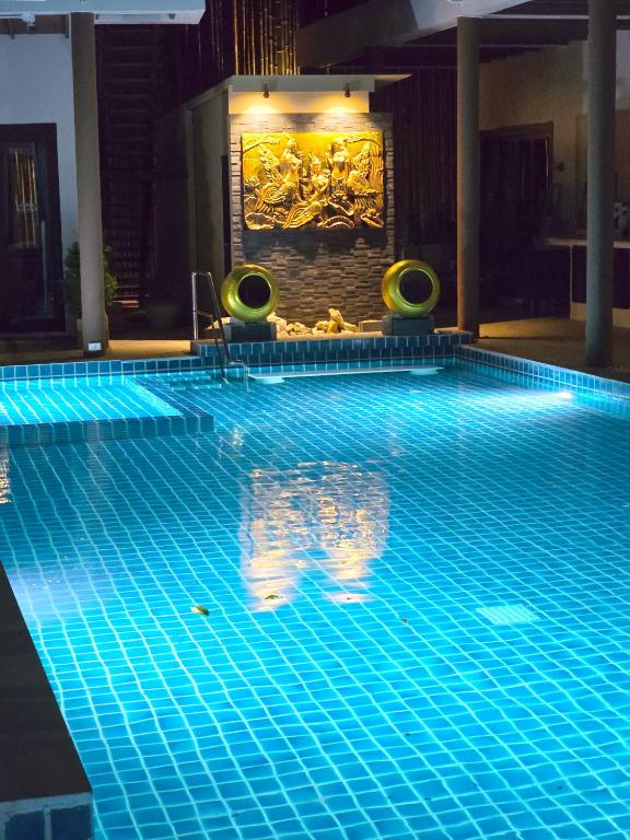 Bazén v ubytování Blue Palm Residence Kata nebo v jeho okolí