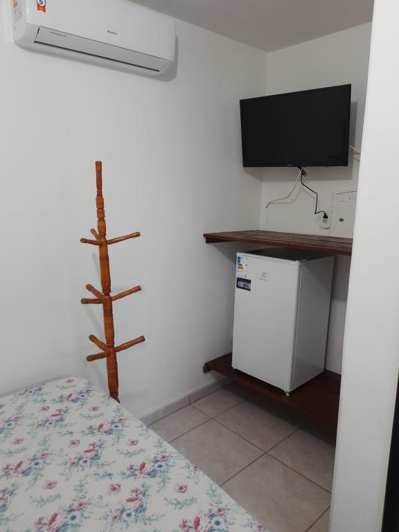 Kuchyň nebo kuchyňský kout v ubytování Hotel Pousada Guaratuba