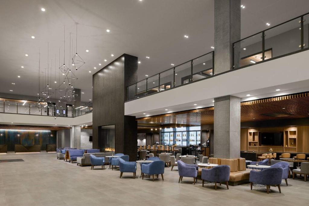 Posezení v ubytování Marriott Tacoma Downtown