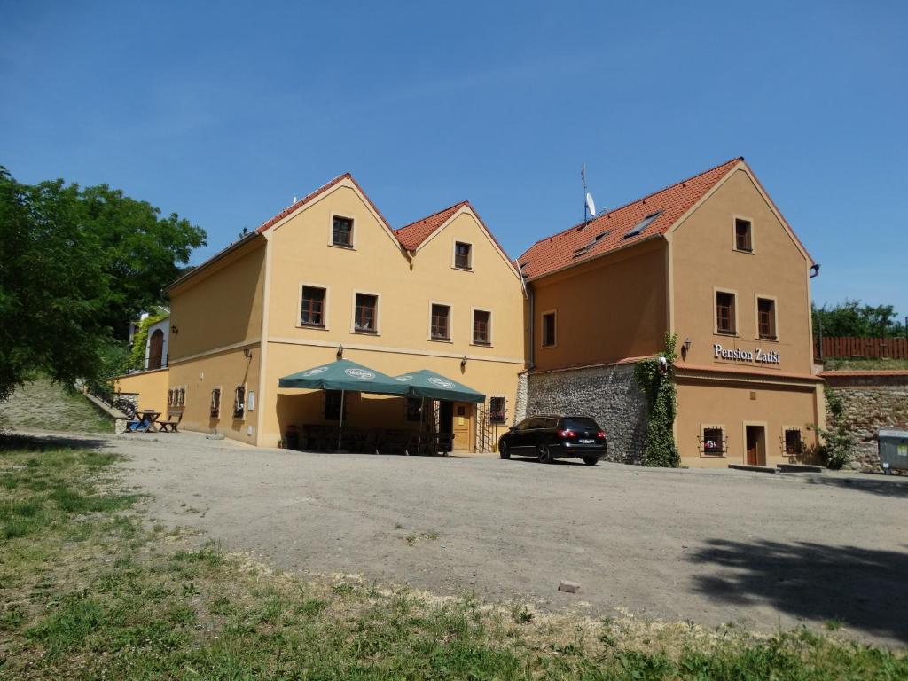 Budova, kde se penzion nachází