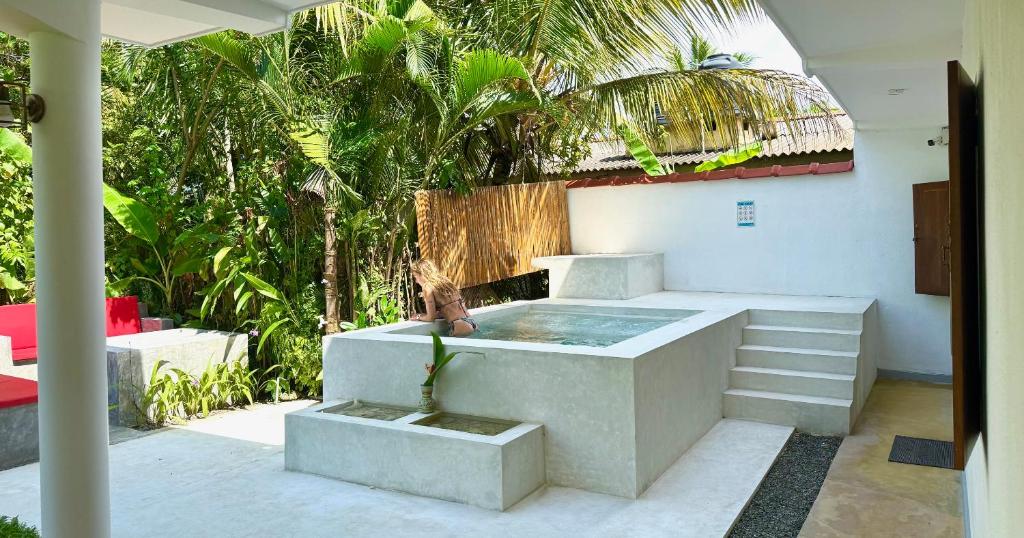 Posezení v ubytování Sri Lanka Surf Villa Domus Graziella