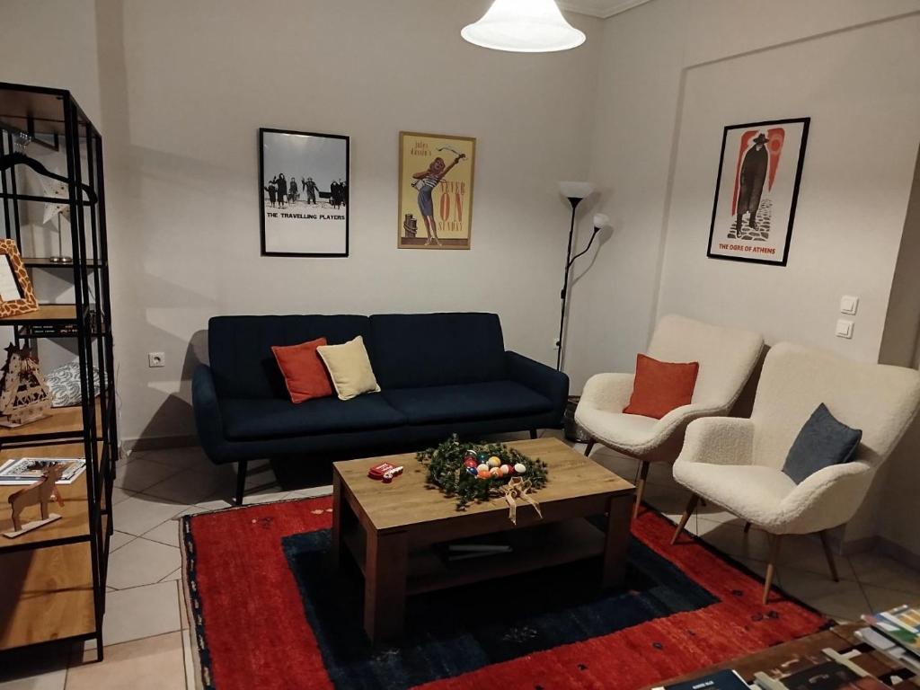 Posedenie v ubytovaní Central Spacious Apartment 70sqm