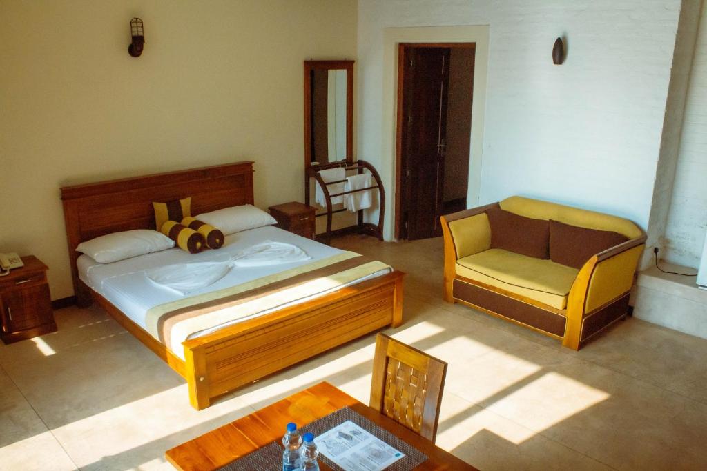 Postel nebo postele na pokoji v ubytování Dream Lagoon