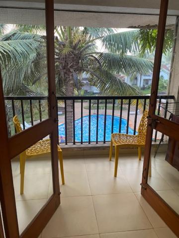 Pool and Garden Facing Apartment in Riviera Foothills Near Baga, Arpora - Two-Bedroom Apartment With Pool View