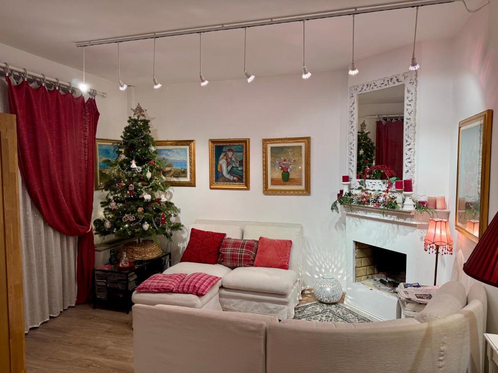 A seating area at Rana B&B