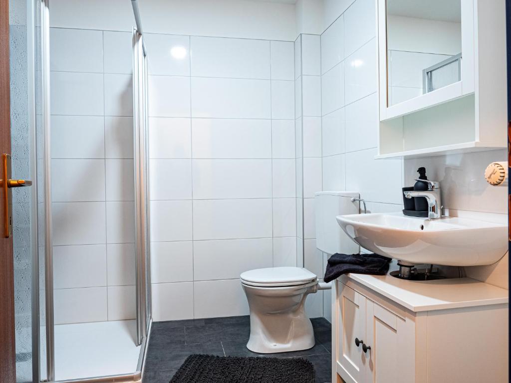 Koupelna v ubytování RM Appartements