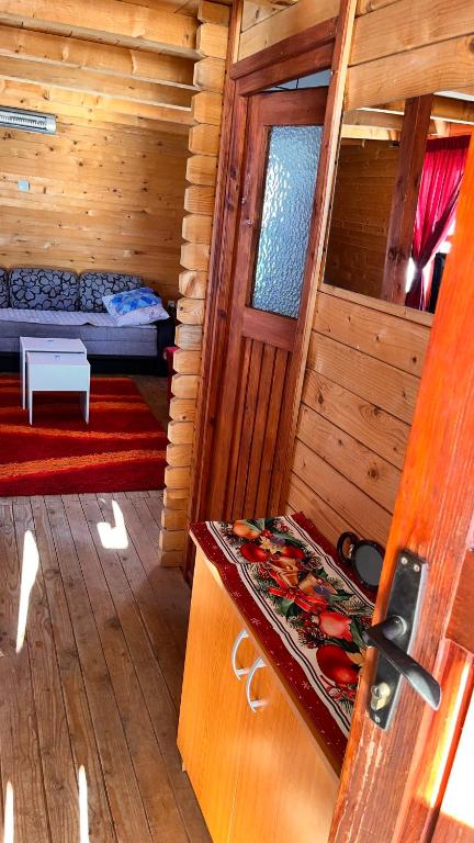 Postel nebo postele na pokoji v ubytování Etno dom Bubalo