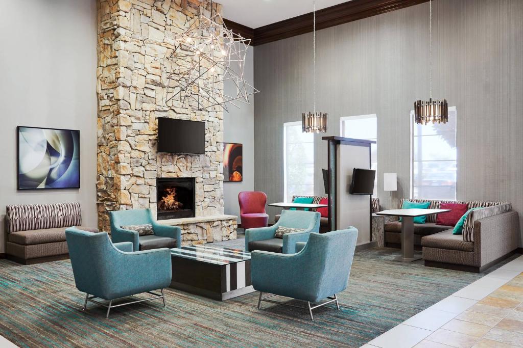 Гостиная зона в Residence Inn by Marriott Killeen