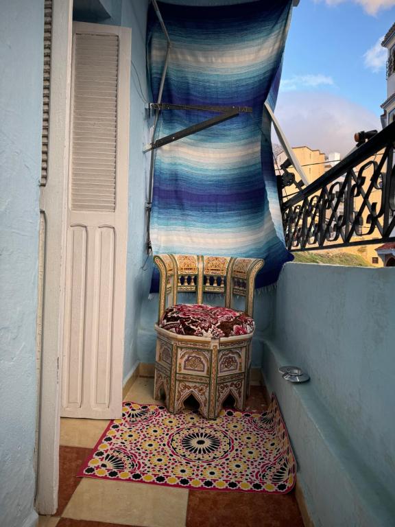 Un balcón o terraza de Bleu home