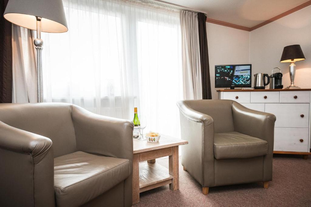 TV a/nebo společenská místnost v ubytování Boardinghouse Robbe