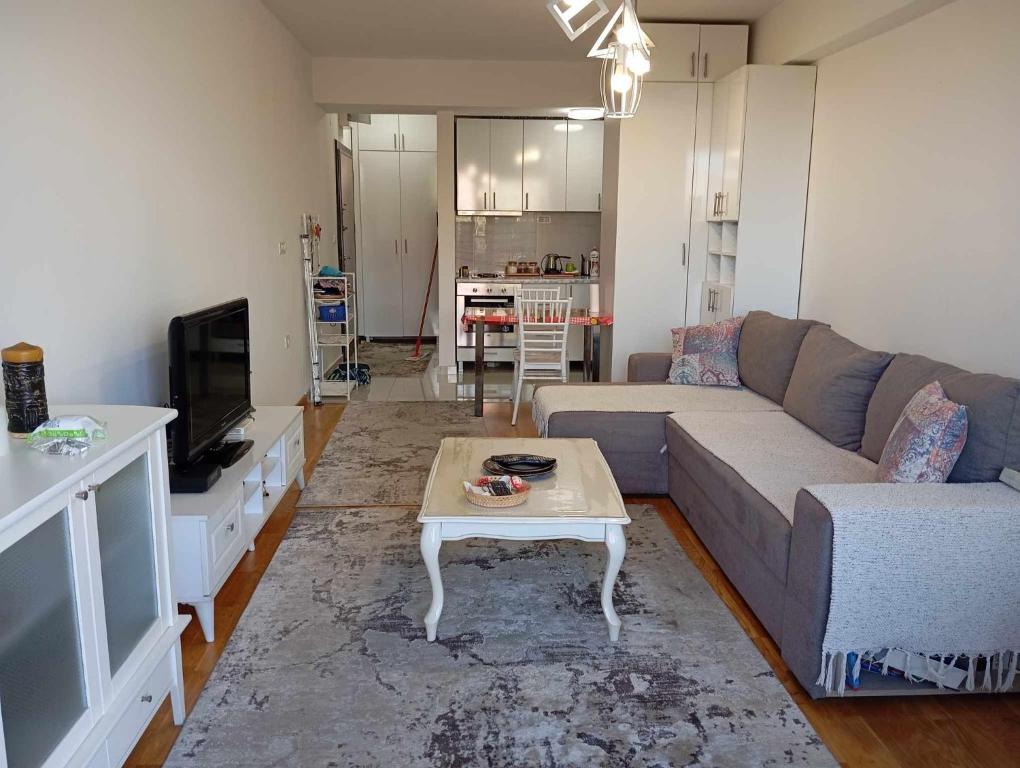 Et tv og/eller underholdning på Maxima Apartment