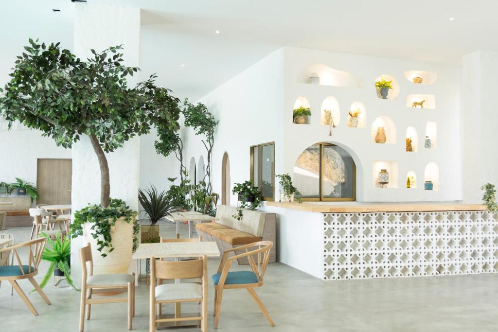 Restaurace v ubytování MYLOS Hotel Boutique