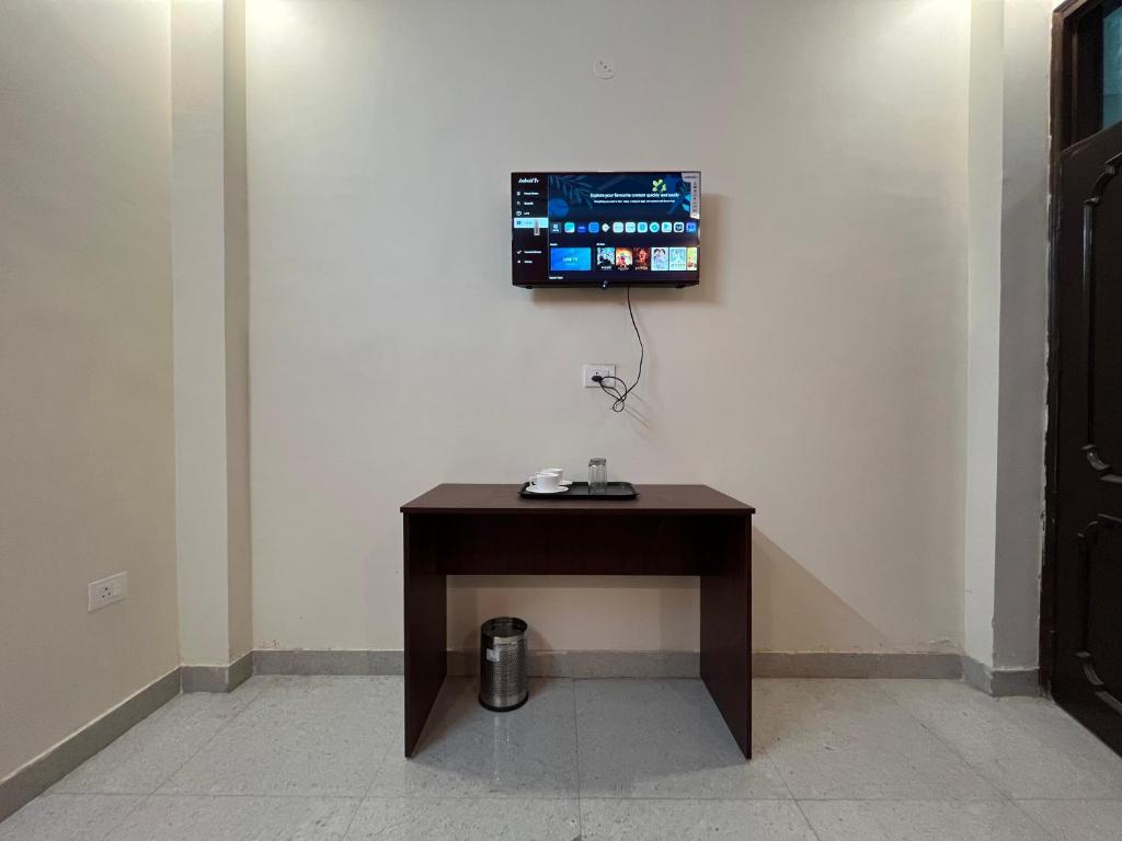 TV a/nebo společenská místnost v ubytování Hotel Silver Inn