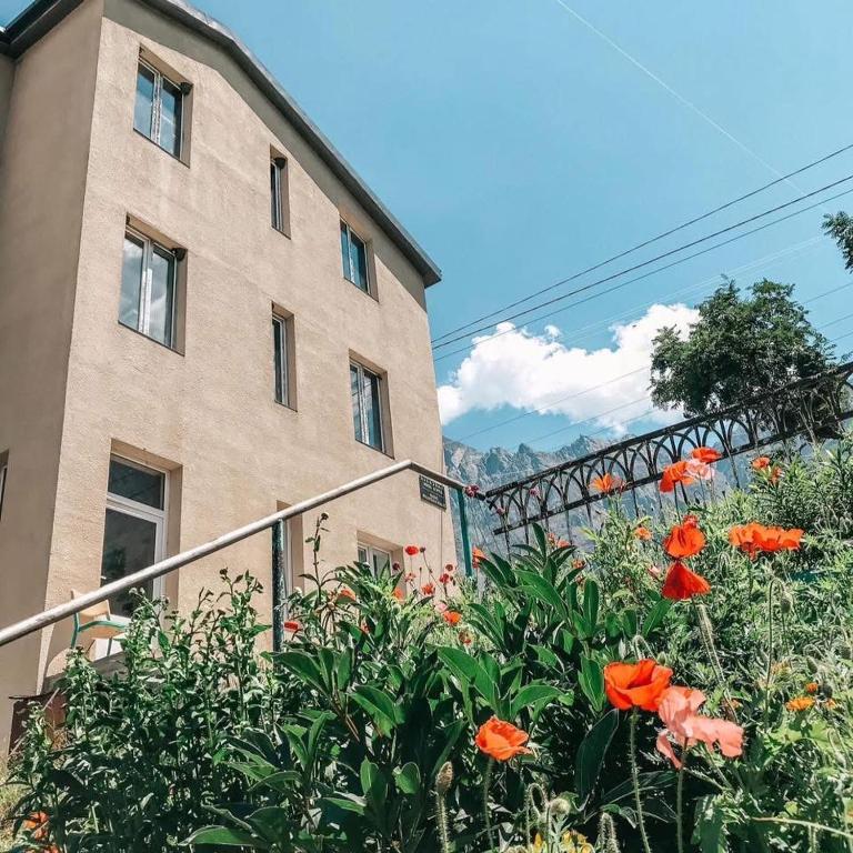 Budova, kde se bed and breakfast nachází