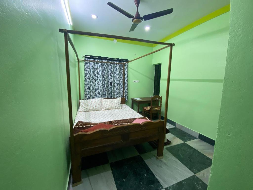 Voodi või voodid majutusasutuse Kraunchawdip Homestay toas