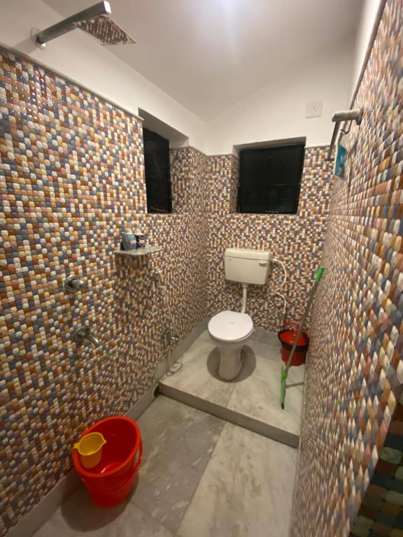 Vannituba majutusasutuses Kraunchawdip Homestay