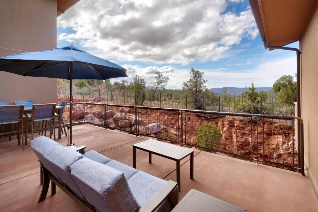 Balkón nebo terasa v ubytování Residence Inn by Marriott Sedona