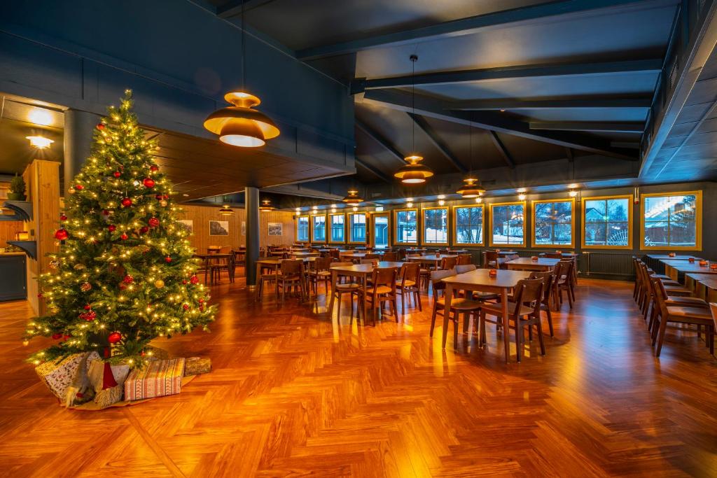 Restaurace v ubytování Matarengi Lodge