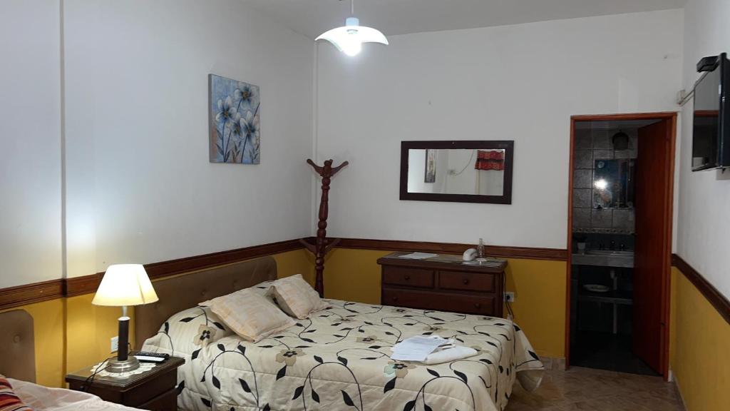 Postel nebo postele na pokoji v ubytování La Vieja Guardią