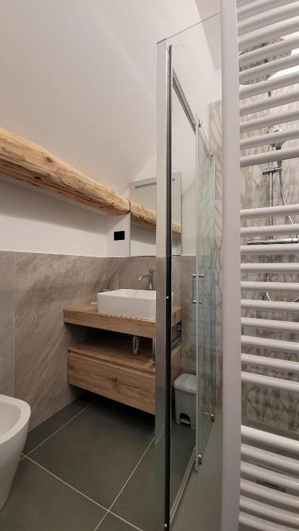 Koupelna v ubytování Manuel Guesthouse Ravascletto 2
