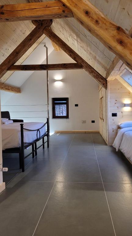 Postel nebo postele na pokoji v ubytování Manuel Guesthouse Ravascletto 2