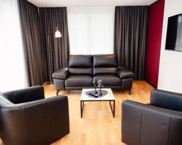 Posezení v ubytování CENTRINO Apartments