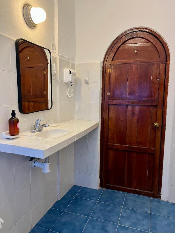 Ванна кімната в Hostal Patio Nómada