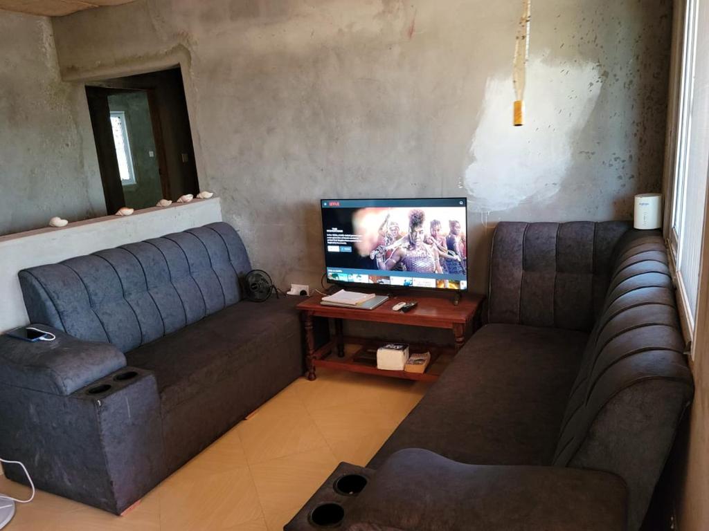 Χώρος καθιστικού στο Deeoen Guesthouse