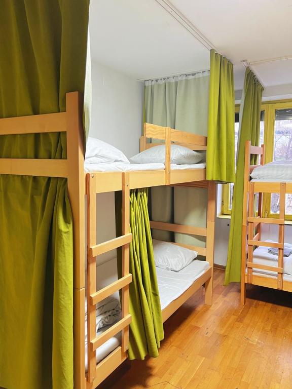 Postel nebo postele na pokoji v ubytování Eleven Hostel