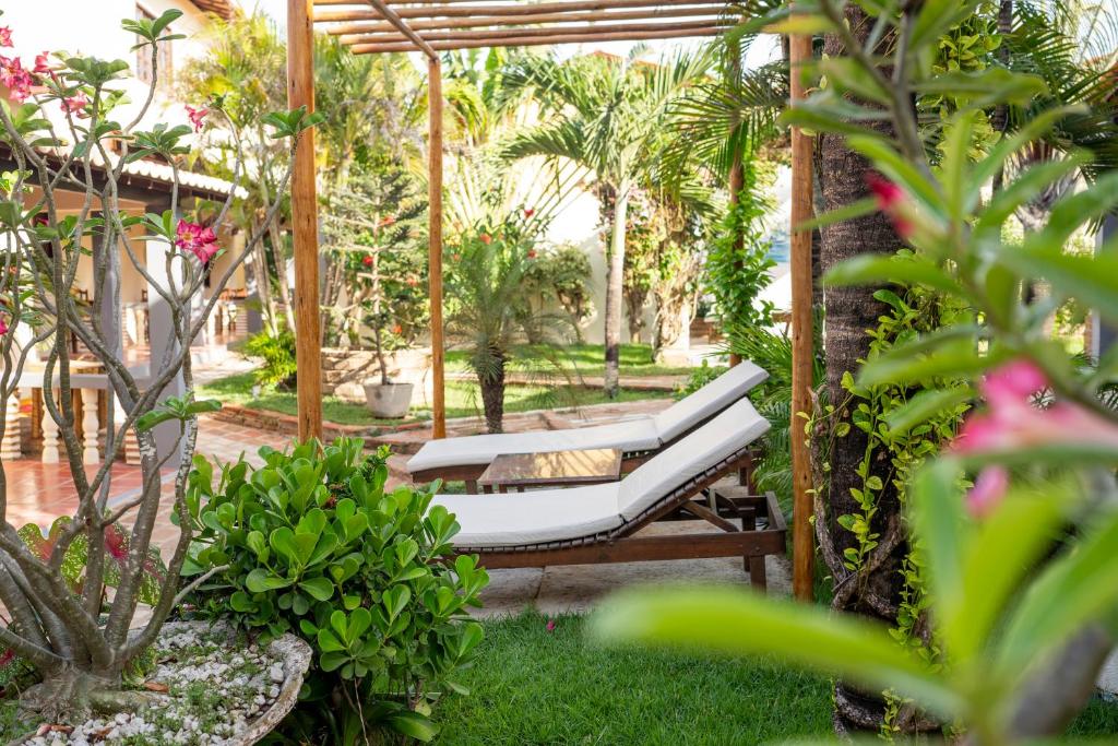 Zahrada ubytování Pousada Villa Tomasi