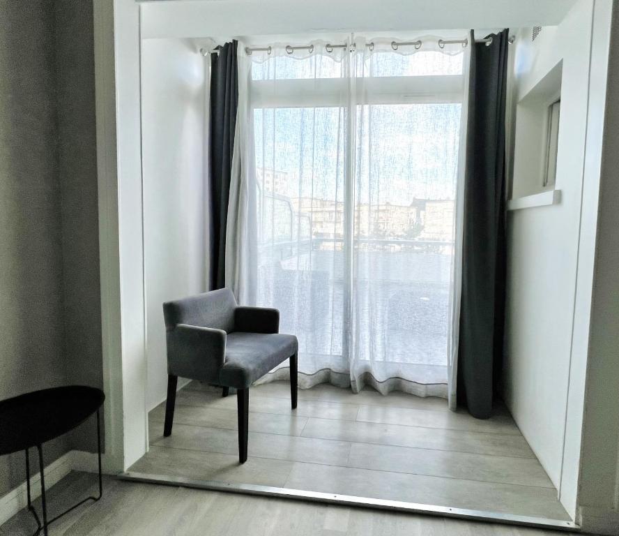 Posezení v ubytování Hôtel Le Littoral - Berck sur Mer