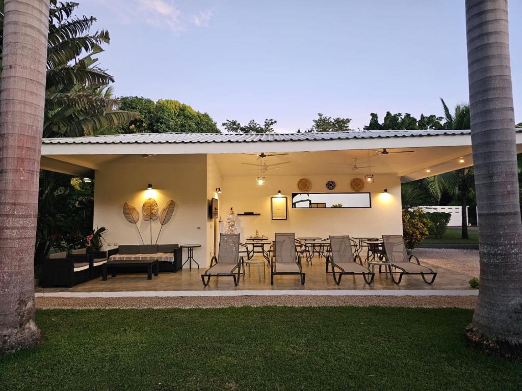 Zahrada ubytování Seahorse Resort Tamarindo